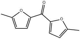BIS-(5-甲基呋喃-2-基)甲酮 结构式