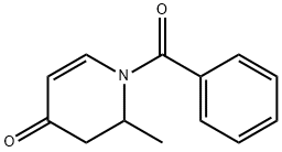 1-苯甲酰基-2,3-二氢-2-甲基-4(1H)-吡啶酮 结构式