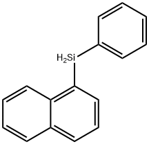 1-(Phenylsilyl)naphthalene 结构式
