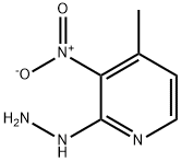 2-hydrazinyl-4-methyl-3-nitroPyridine 结构式