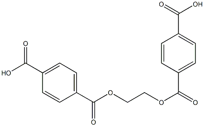 1,4-苯二甲酸-1,2-乙二酯 结构式