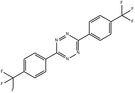 3,6-双(4-三氟甲苯基)-1,2,4,5四氮杂苯 结构式