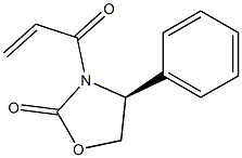 (S)-3-丙烯酰基-4-苯基恶唑啉-2-酮 结构式