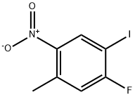 2-硝基-4-碘-5-氟甲苯 结构式