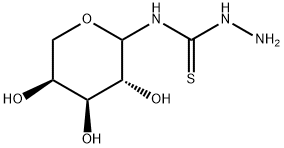 N-L-阿拉伯吡喃糖基-肼基硫代甲酰胺 结构式