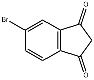 5-溴-1,3-茚满二酮 结构式