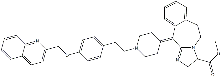 化合物 R 101933 结构式