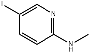 5-碘-N-甲基吡啶-2-胺 结构式