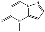 4-METHYLPYRAZOLO[1,5-A]PYRIMIDIN-5(4H)-ONE 结构式