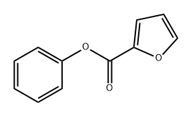 苯基呋喃-2-羧酸酯 结构式