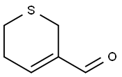 5,6-Dihydro-2H-thiopyran-3-carbaldehyde 结构式