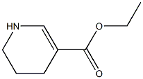Ethyl 1,4,5,6-tetrahydropyridine-3-carboxylate 结构式