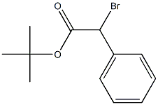 2-溴-2-苯基乙酸 叔丁酯 结构式