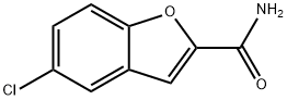 5-Chlorobenzofuran-2-carboxamide 结构式