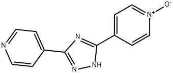 4-[5-(1-氧化-4-吡啶)-1H-1,2,4-噻唑-3-基]吡啶 结构式
