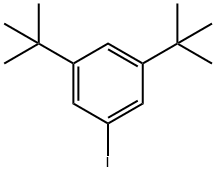 1,3-二叔丁基-5-碘苯 结构式