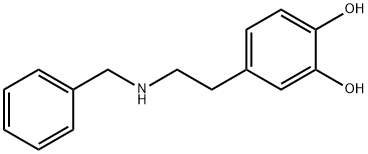 4-(2-(Benzylamino)ethyl)benzene-1,2-diol 结构式