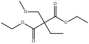 DIETHYL 2-ETHYL-2-(METHOXYMETHYL)-MALONATE 结构式