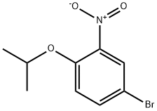 4-溴-1-异丙氧基-2-硝基苯 结构式