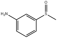 3-甲亚磺酰基苯胺 结构式