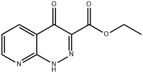 4-氧代-1,4-二氢吡啶并[2,3-C]哒嗪-3-甲酸乙酯 结构式