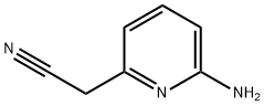 2-(6-aminopyridin-2-yl)acetonitrile 结构式