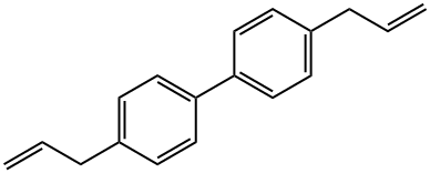 4,4'-二烯丙基-1,1'-联苯 结构式