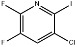3-Chloro-5,6-difluoro-2-iodopyridine 结构式