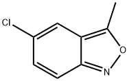 5-氯-3-甲基苯并[C]异噁唑 结构式