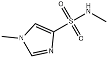 N,1-dimethyl-1H-Imidazole-4-sulfonamide 结构式