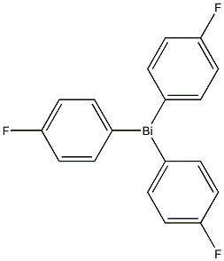 TRIS(4-FLUOROPHENYL)BISMUTHINE 结构式