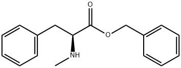 N-甲基-L-苯基丙氨酸苯甲酯 结构式