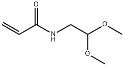 N-(2,2-二甲氧基乙基)-2-丙烯酰胺 结构式