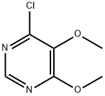 4-氯-5,6-二甲氧基嘧啶 结构式