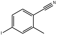 4-碘-2-甲基苄腈 结构式