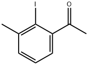 1-(2-碘-3-甲基苯基)乙-1-酮 结构式