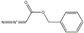 Benzyl diazoacetate solution 结构式