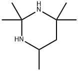 2,2,4,4,6-pentamethyl-hexahydropyrimidine 结构式