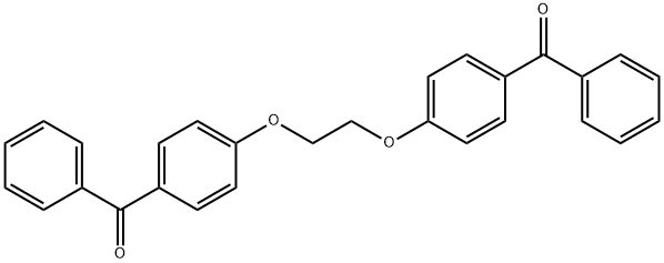 [乙烷-1,2-二基二(氧基苯-4,1-二基)]二(苯基甲酮) 结构式