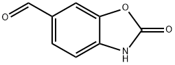 6-醛基-苯并恶唑酮 结构式