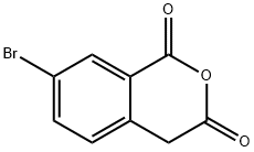 7-BROMO-1H-ISOCHROMENE-1,3(4H)-DIONE 结构式
