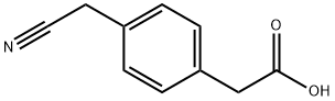 4-(cyanomethyl)Benzeneacetic acid 结构式