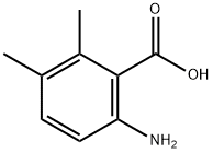 6-氨基-2,3-二甲基苯甲酸 结构式