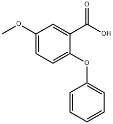 5-Methoxy-2-phenoxybenzoic acid 结构式