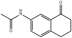 N-(8-氧代-5,6,7,8-四氢萘-2-基)乙酰胺 结构式