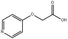 2-(吡啶-4-基氧基)乙酸 结构式