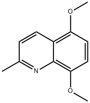 2-methyl-5,8-dimethoxyquinoline 结构式