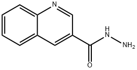 QUINOLINE-3-CARBOHYDRAZIDE 结构式