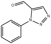 1-苯基-1H-1,2,3-三唑-5-甲醛 结构式