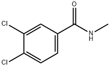 3,4-二氯-N-甲基苯甲酰胺 结构式